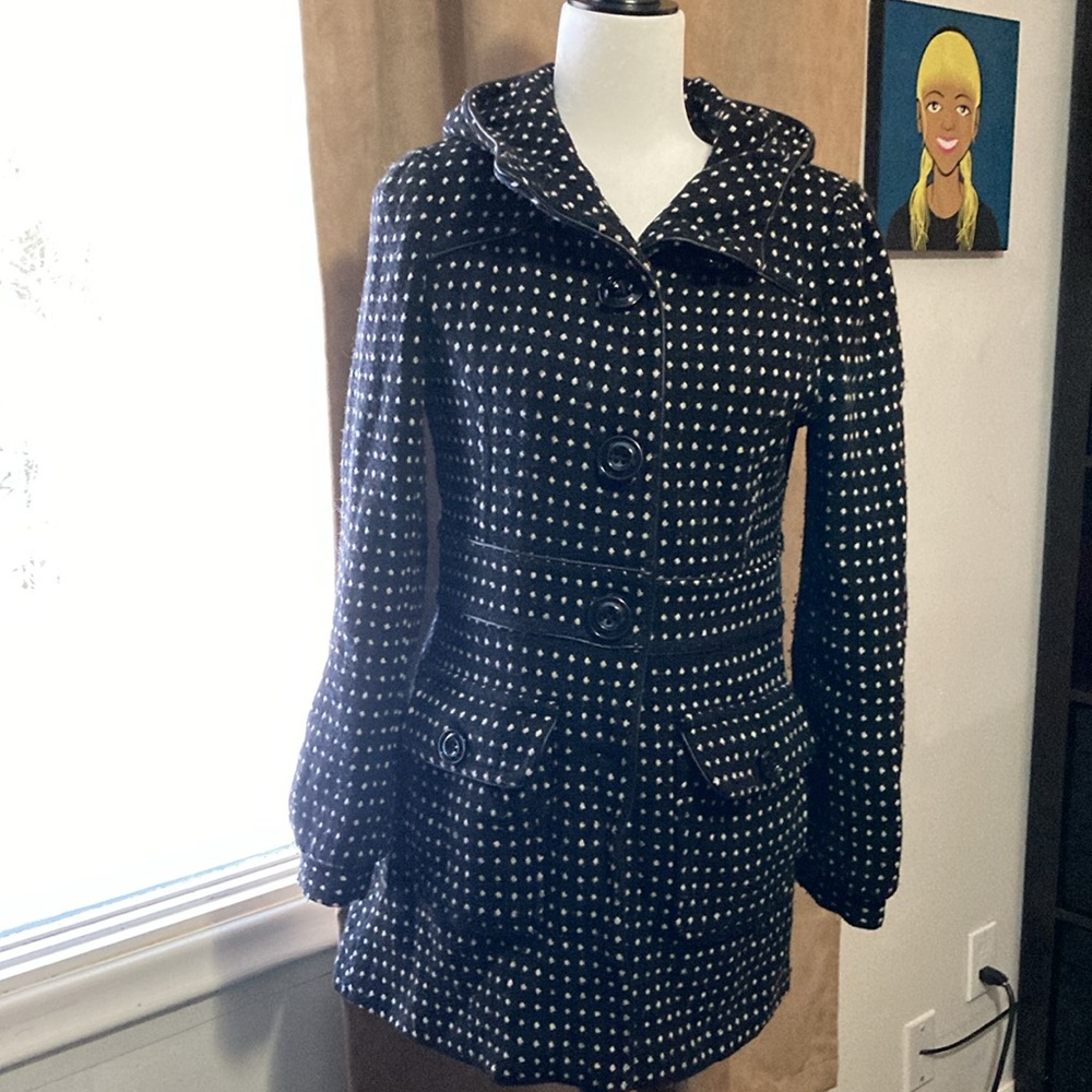 Guess wool blend coat